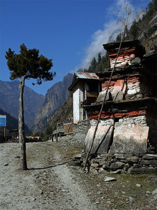 Гималайская деревенька